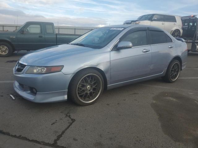 JH4CL96834C011454 - 2004 ACURA TSX BLUE photo 1