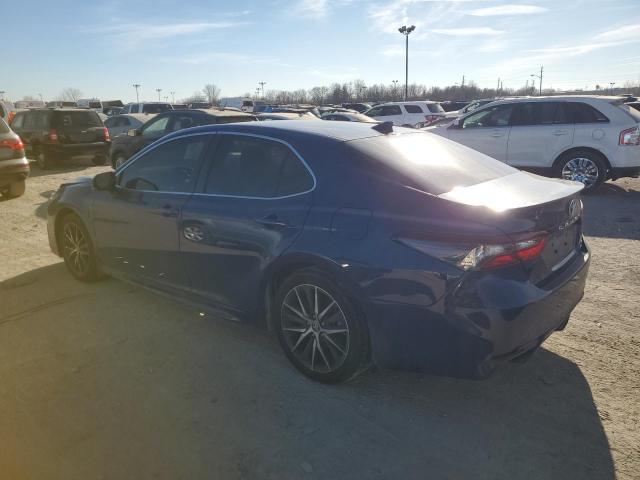 4T1G11BK4PU075704 - 2023 TOYOTA CAMRY SE NIGHT SHADE BLUE photo 2