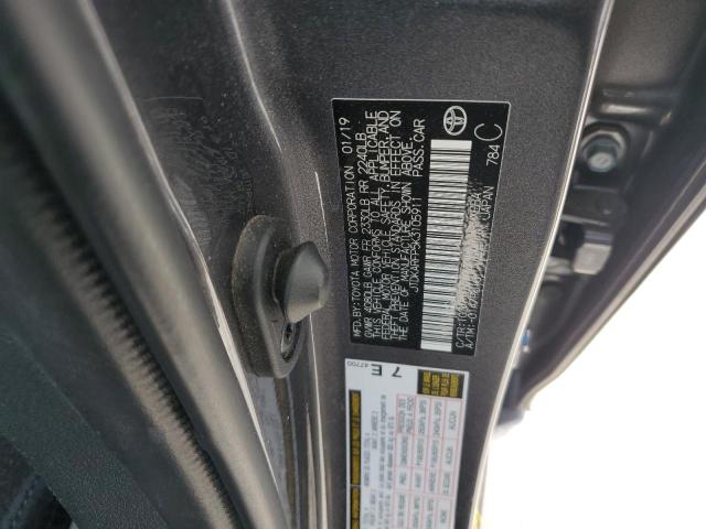 JTDKARFP5K3105911 - 2019 TOYOTA PRIUS PRIM CHARCOAL photo 12
