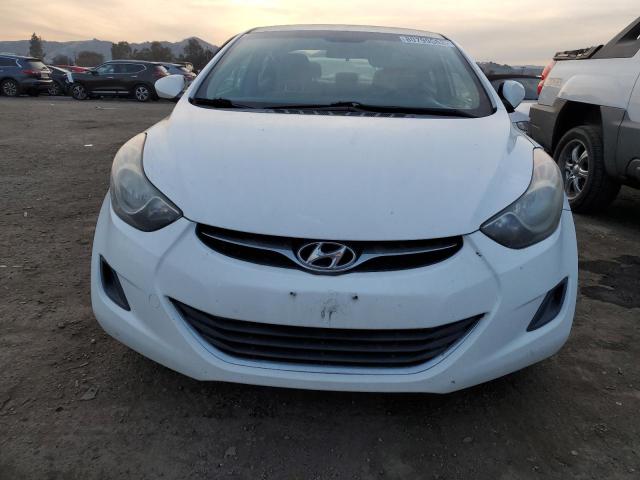 5NPDH4AE1CH125981 - 2012 HYUNDAI ELANTRA GLS WHITE photo 5