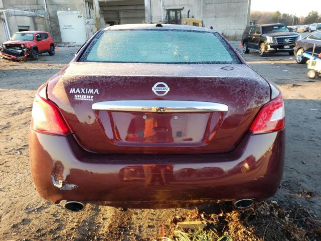 1N4AA5AP6BC819628 - 2011 NISSAN MAXIMA S RED photo 6