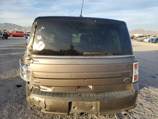 2FMGK5C82EBD39206 - 2014 FORD FLEX SEL GREEN photo 6