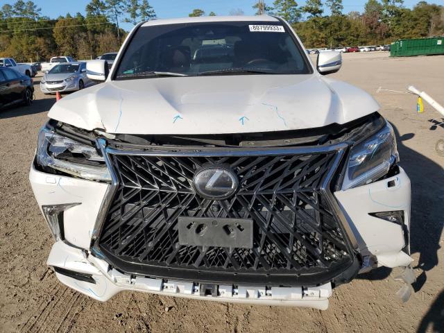 JTJDY7AXXL4314604 - 2020 LEXUS LX 570 WHITE photo 5