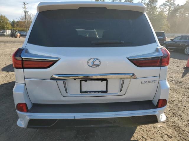 JTJDY7AXXL4314604 - 2020 LEXUS LX 570 WHITE photo 6