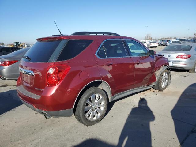 2CNFLNEY8A6270983 - 2010 CHEVROLET EQUINOX LT RED photo 3