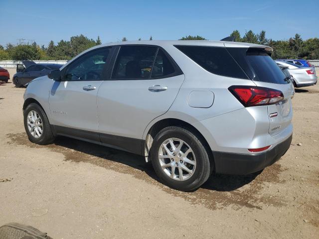 2GNAXHEVXN6113396 - 2022 CHEVROLET EQUINOX LS SILVER photo 2