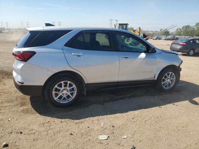 2GNAXHEVXN6113396 - 2022 CHEVROLET EQUINOX LS SILVER photo 3