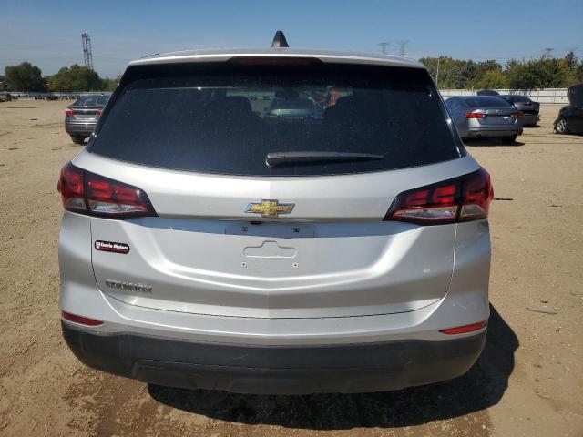 2GNAXHEVXN6113396 - 2022 CHEVROLET EQUINOX LS SILVER photo 6