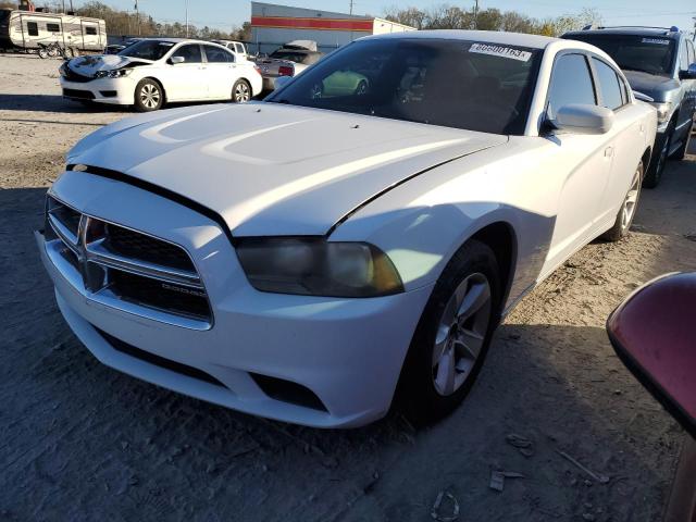 2B3CL3CG4BH577547 - 2011 DODGE CHARGER WHITE photo 1