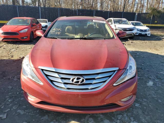 5NPEB4AC2DH563947 - 2013 HYUNDAI SONATA GLS RED photo 5