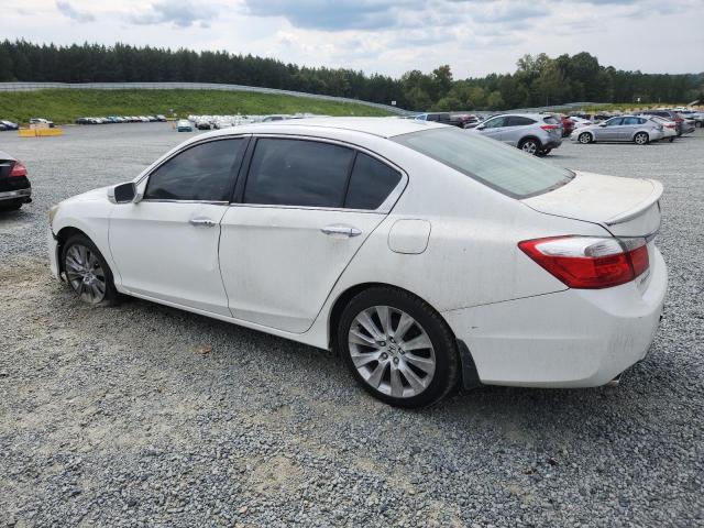 1HGCR3F87DA021401 - 2013 HONDA ACCORD EXL WHITE photo 2