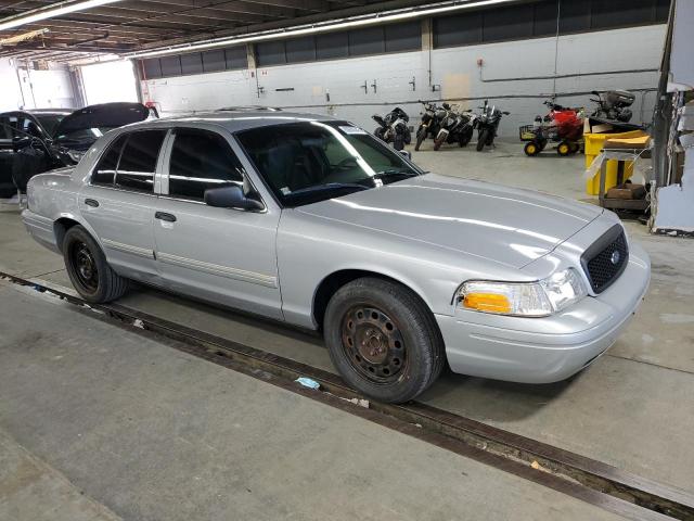 2FABP7BV3BX135148 - 2011 FORD CROWN VICT POLICE INTERCEPTOR SILVER photo 4