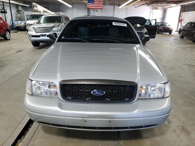 2FABP7BV3BX135148 - 2011 FORD CROWN VICT POLICE INTERCEPTOR SILVER photo 5