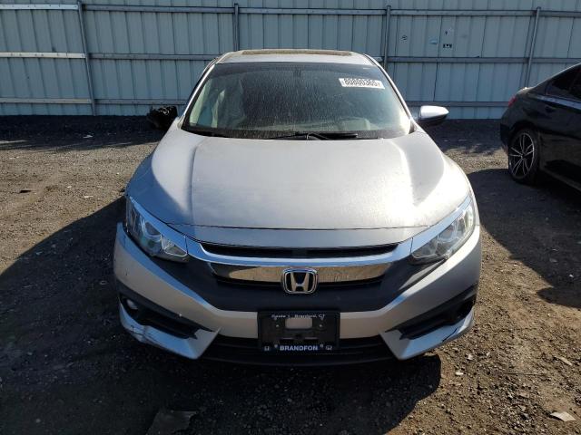 JHMFC1F76JX040084 - 2018 HONDA CIVIC EXL GRAY photo 5