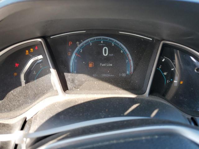 JHMFC1F76JX040084 - 2018 HONDA CIVIC EXL GRAY photo 9