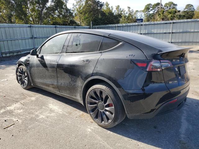 5YJYGDEF3MF250178 - 2021 TESLA MODEL Y BLACK photo 2