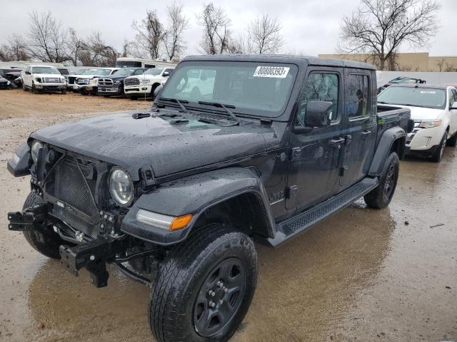 1C6HJTFG0PL500777 - 2023 JEEP GLADIATOR OVERLAND BLACK photo 1