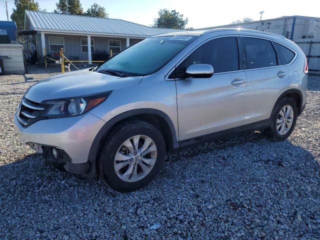 2HKRM4H71DH625276 - 2013 HONDA CR-V EXL SILVER photo 1