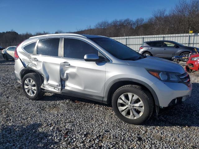 2HKRM4H71DH625276 - 2013 HONDA CR-V EXL SILVER photo 4