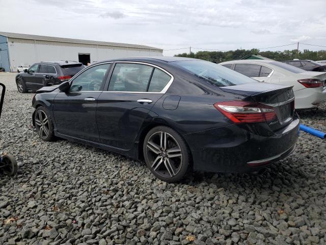 1HGCR2F55GA020350 - 2016 HONDA ACCORD SPORT Қара фото 2
