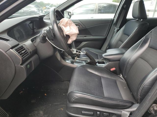 1HGCR2F55GA020350 - 2016 HONDA ACCORD SPORT Қара фото 7