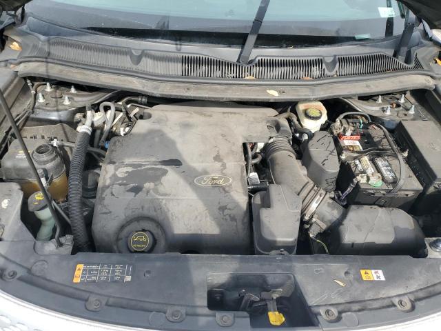 1FM5K7D88EGC10476 - 2014 FORD EXPLORER XLT BLACK photo 12