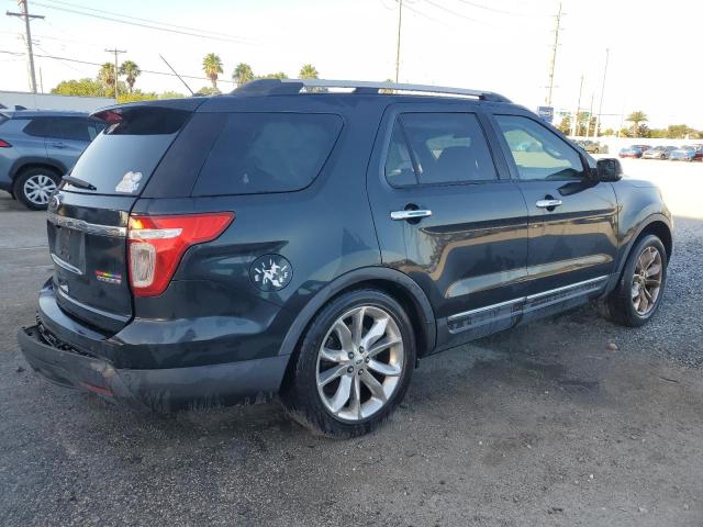 1FM5K7D88EGC10476 - 2014 FORD EXPLORER XLT BLACK photo 3