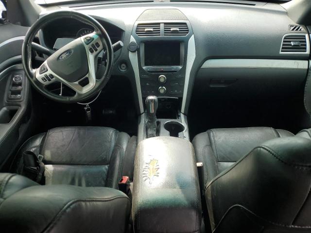 1FM5K7D88EGC10476 - 2014 FORD EXPLORER XLT BLACK photo 8