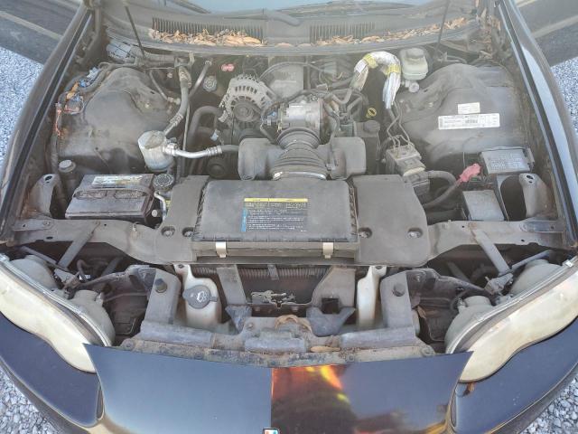 2G1FP32K722152261 - 2002 CHEVROLET CAMARO BLACK photo 11