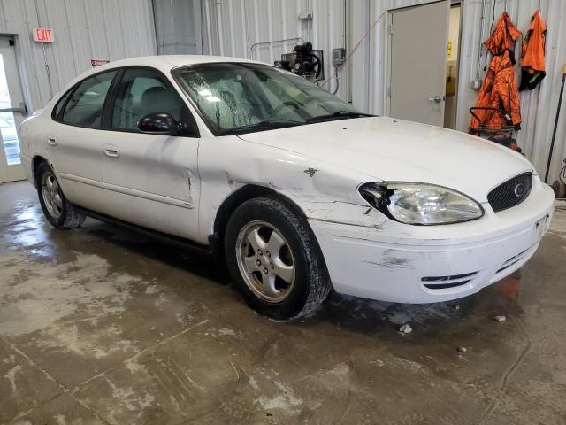 1FAFP53U37A193935 - 2007 FORD TAURUS SE WHITE photo 4