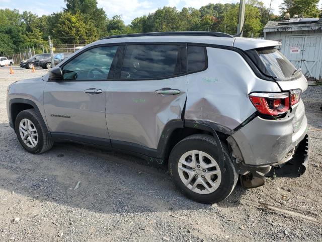 3C4NJDAB3JT256826 - 2018 JEEP COMPASS SPORT SILVER photo 2