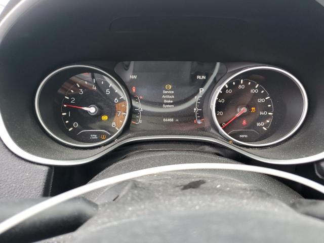 3C4NJDAB3JT256826 - 2018 JEEP COMPASS SPORT SILVER photo 9