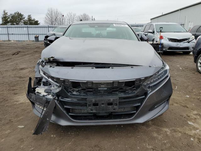 1HGCV1F97JA810880 - 2018 HONDA ACCORD TOURING GRAY photo 5