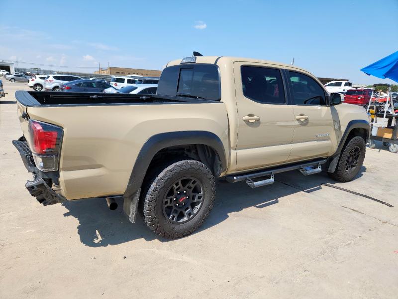 5TFAZ5CN9HX036447 - 2017 TOYOTA TACOMA DOUBLE CAB TAN photo 3