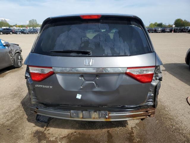 5FNRL5H27CB501748 - 2012 HONDA ODYSSEY LX GRAY photo 6