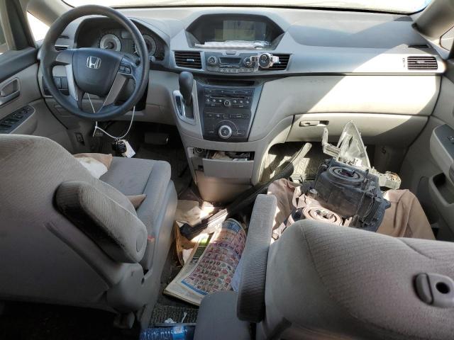 5FNRL5H27CB501748 - 2012 HONDA ODYSSEY LX GRAY photo 8