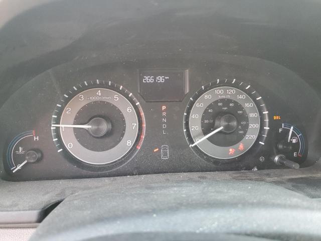 5FNRL5H27CB501748 - 2012 HONDA ODYSSEY LX GRAY photo 9