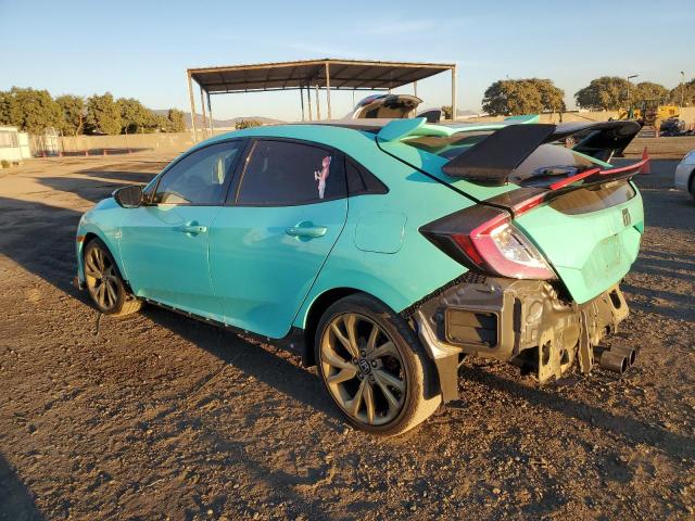 SHHFK7H44JU418700 - 2018 HONDA CIVIC SPORT 青绿色 照片 2