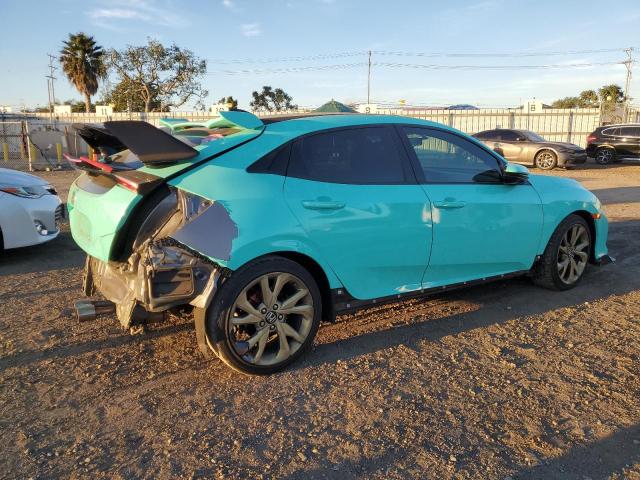 SHHFK7H44JU418700 - 2018 HONDA CIVIC SPORT 青绿色 照片 3