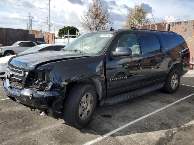 3GNFC16J47G114359 - 2007 CHEVROLET SUBURBAN C1500 BLACK photo 1