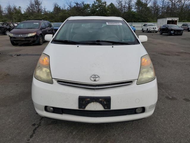 JTDKB20U897820364 - 2009 TOYOTA PRIUS WHITE photo 5