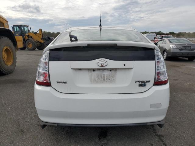 JTDKB20U897820364 - 2009 TOYOTA PRIUS WHITE photo 6