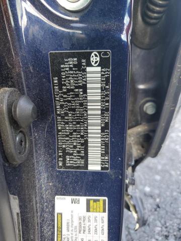 5YFEPMAE6MP239079 - 2021 TOYOTA COROLLA LE ლურჯი ფოტო 12