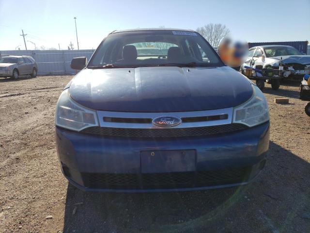 1FAHP35N78W142722 - 2008 FORD FOCUS SE BLUE photo 5