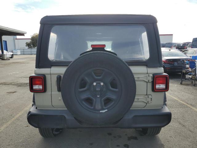 1C4HJXDG4MW506515 - 2021 JEEP WRANGLER U SPORT BEIGE photo 6