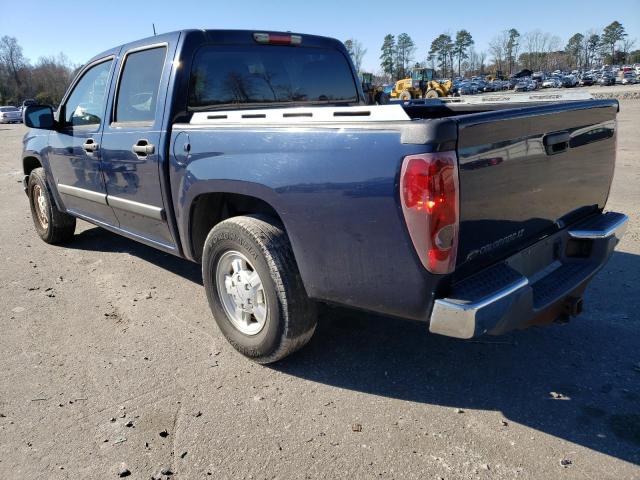 1GCCS13E188118074 - 2008 CHEVROLET COLORADO BLUE photo 2