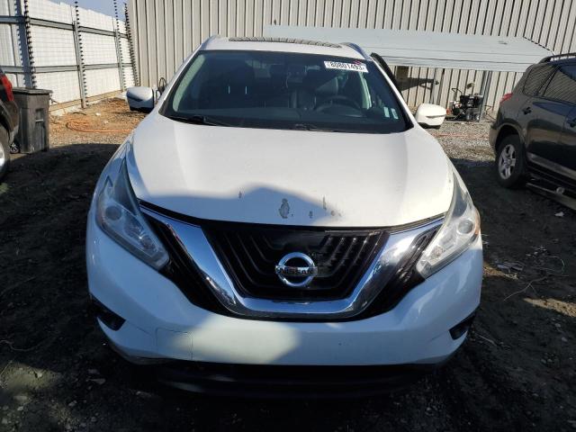 5N1AZ2MG9GN119347 - 2016 NISSAN MURANO S WHITE photo 5