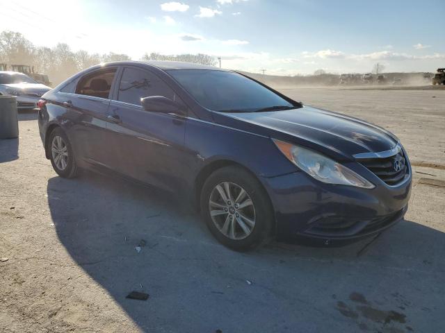 5NPEB4AC8CH335403 - 2012 HYUNDAI SONATA GLS BLUE photo 4