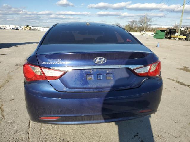 5NPEB4AC8CH335403 - 2012 HYUNDAI SONATA GLS BLUE photo 6