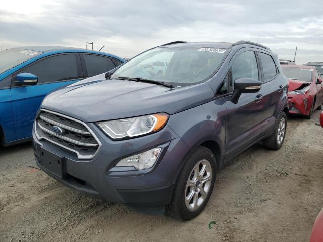 MAJ3P1TE2JC193067 - 2018 FORD ECOSPORT SE GRAY photo 1